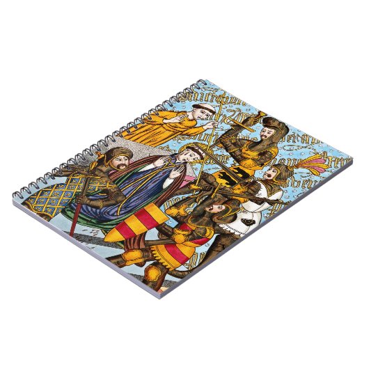 St. Thomas Beckets Martyrdom (M 031) Notizblock (Linke Seite)