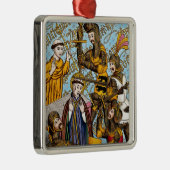 St. Thomas Beckets Martyrdom (M 031) Ornament Aus Metall (Rechts)