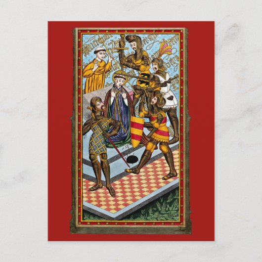 St. Thomas Beckets Martyrdom (M 031) Postkarte (Vorderseite)