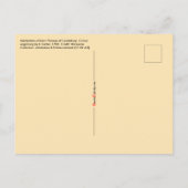 St. Thomas Beckets Martyrdom (M 031) Postkarte (Rückseite)