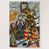 St. Thomas Beckets Martyrdom (M 031) Puzzle (Vertikal)