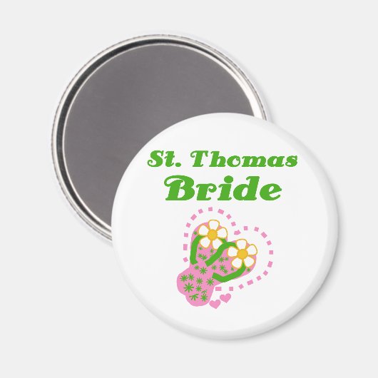 St. Thomas Bride Magnet (Vorderseite/Rückseite)