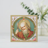 St. Thomas der Apostel (JMAS12) Blank GreetingCard (Stehend Vorderseite)
