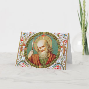 St. Thomas der Apostel (JMAS12) Leere Grußkarte Karte