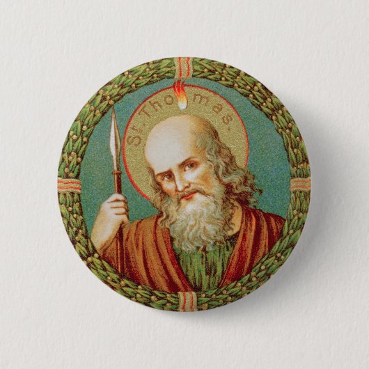 St. Thomas der Apostel (JMAS 12) Button (Vorderseite)