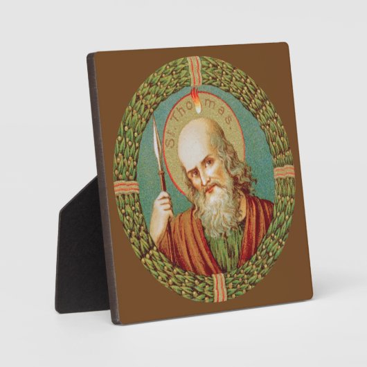 St. Thomas der Apostel (JMAS 12) Fotoplatte (Vorderseite)