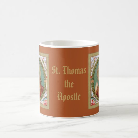St. Thomas der Apostel (JMAS 12) Kaffeetasse (Mittel)
