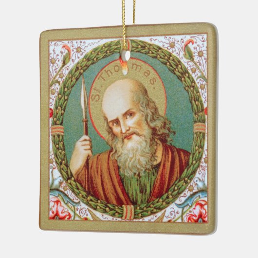St. Thomas der Apostel (JMAS 12) Keramikornament (Links)