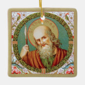 St. Thomas der Apostel (JMAS 12) Keramikornament (Vorderseite)