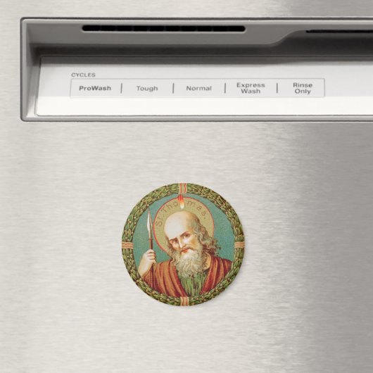 St. Thomas der Apostel (JMAS 12) Magnet (In Situ (Geschirrspüler))