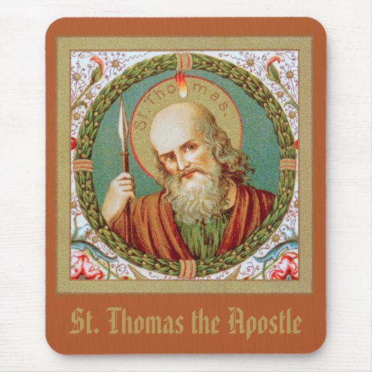 St. Thomas der Apostel (JMAS 12) Mousepad (Vorne)