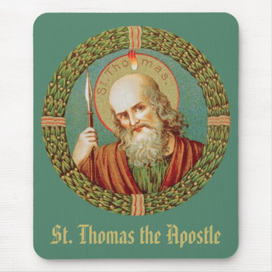 St. Thomas der Apostel (JMAS 12) Mousepad (Vorne)