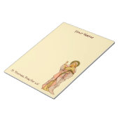 St. Thomas der Apostel (RLS 18) 8.5"x11" Notizblock (angewinkelt)