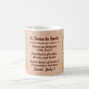 St. Thomas der Apostel (RLS 18) Kaffeetasse 2a
