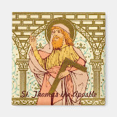 St. Thomas der Apostel (RLS 18) Magnet (Vorne)