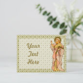 St. Thomas der Apostel (RLS 18) Postkarte (Stehend Vorderseite)