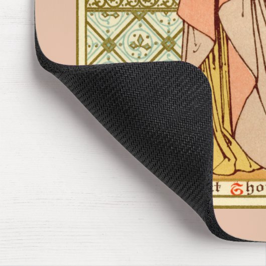 St. Thomas der Apostel (RLS 18) (Stil 1) Mousepad (Ecke)