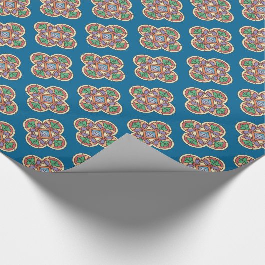 St. Thomas Detail Wrapping Paper Geschenkpapier (Ecke)