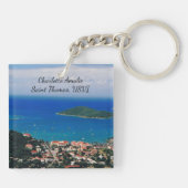 St. Thomas Island Schlüsselkette Schlüsselanhänger (Rückseite)