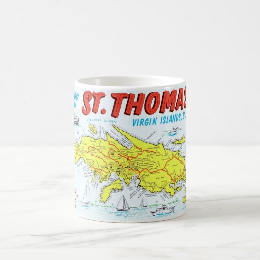 St Thomas Jungfrau Inseln Tasse (Mittel)