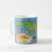 St. Thomas Jungfrau Islands Kaffeetasse (Vorderseite Links)
