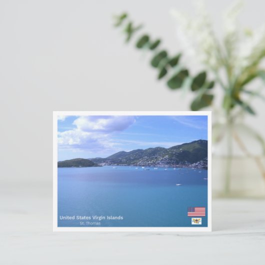 St. Thomas - Jungfrau Postkarte (Stehend Vorderseite)