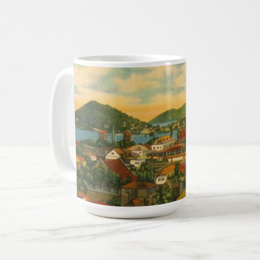 St Thomas Kaffeetasse (Vorderseite Links)