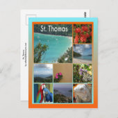 St. Thomas - Landschaftliches FotoCollage 6119 Postkarte (Vorne/Hinten)