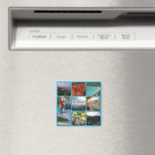 St. Thomas - Landschaftliches FotoCollage Magnet (In Situ (Geschirrspüler))