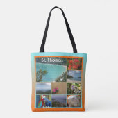 St. Thomas - Landschaftliches FotoCollage Tasche (Rückseite)