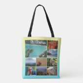 St. Thomas - Landschaftliches FotoCollage Tasche (Rückseite)