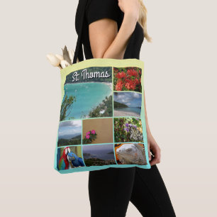 St. Thomas - Landschaftliches FotoCollage Tasche
