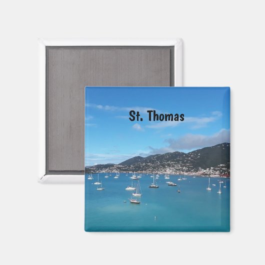 St. Thomas Magnet (Vorderseite/Rückseite)