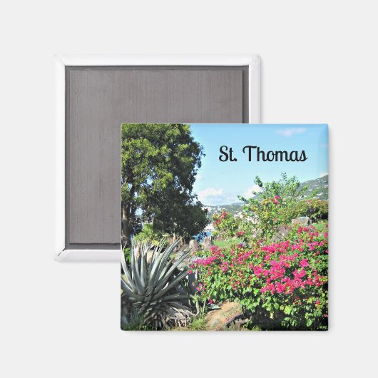 St. Thomas Magnet (Vorderseite/Rückseite)