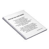 St. Thomas More Gebet für guten Spaß Notizblock (Rechte Seite)