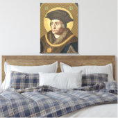 St. Thomas More (SAU 026) 18"x24" Leinwanddruck (Insitu (Schlafzimmer))