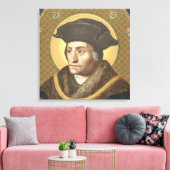 St. Thomas More (SAU 026) 24"x24" Leinwanddruck (Insitu (Wohnzimmer))