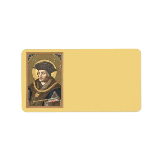 St. Thomas More (SAU 026) farbig Adressaufkleber (Vorne)