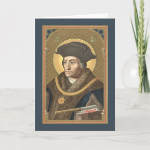 St. Thomas More (SAU 026) Leere Grußkarte 1 Karte