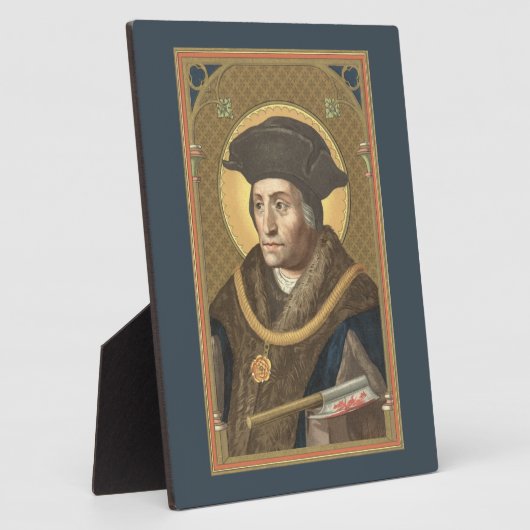 St. Thomas More (SAU 026) Plaque 1 8"x10" Fotoplatte (Seite)