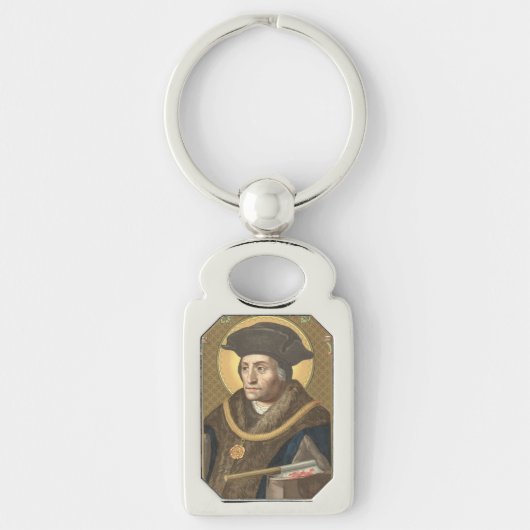 St. Thomas More (SAU 026) Rectangle Metal Schlüsselanhänger (Vorderseite)