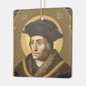 St. Thomas More (SAU 026) Square Keramikornament (Links)
