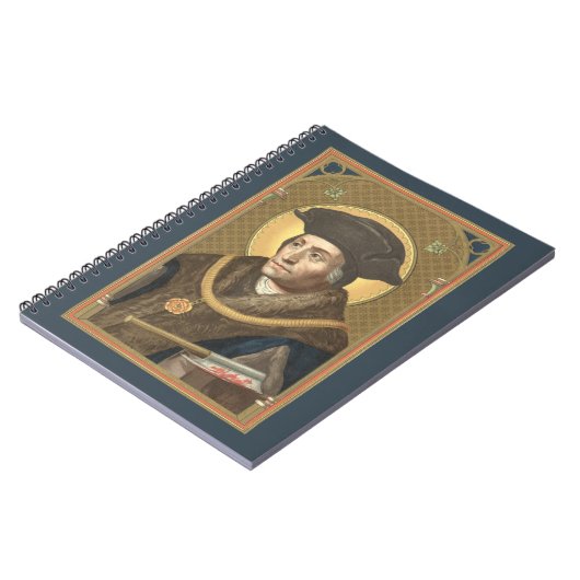 St. Thomas More (SAU 026) Style 1 Notizblock (Linke Seite)