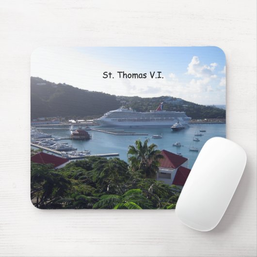 St. Thomas Mousepad (Mit Mouse)