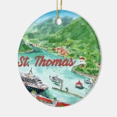St. Thomas-Ornament Keramik Ornament (Links)