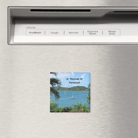 St. Thomas, Paradies! Magnet (In Situ (Geschirrspüler))