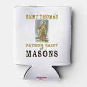 ST THOMAS PATRON SAINT OF MASONS DOSENKÜHLER (Vorderseite)