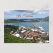 St. Thomas PostCard Postkarte (Vorderseite)