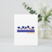 St. Thomas Postkarte (Stehend Vorderseite)