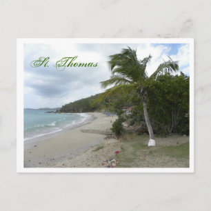 St. Thomas Postkarte